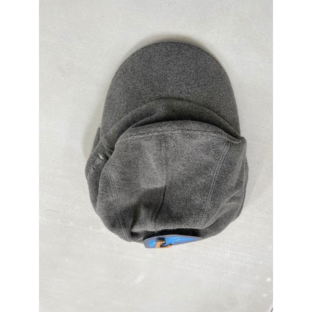 TrailHeads Mens Fleece Ball Cap Grey Ear Warmer Winter Running Hat New